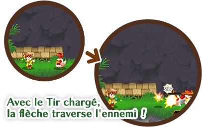 la flèche traverse l'ennemi-2
