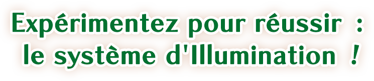 Expérimentez pour réussir : le système d'Illumination !